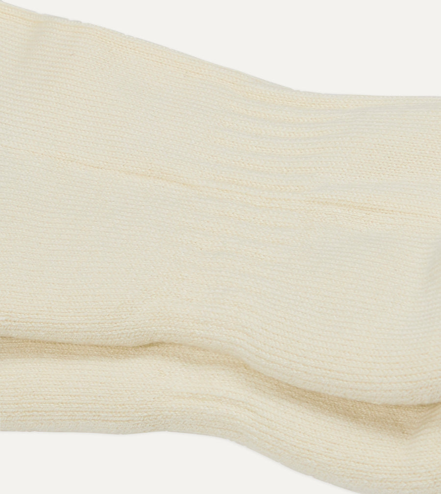 Green and Purple Striped Cotton Sport Socks