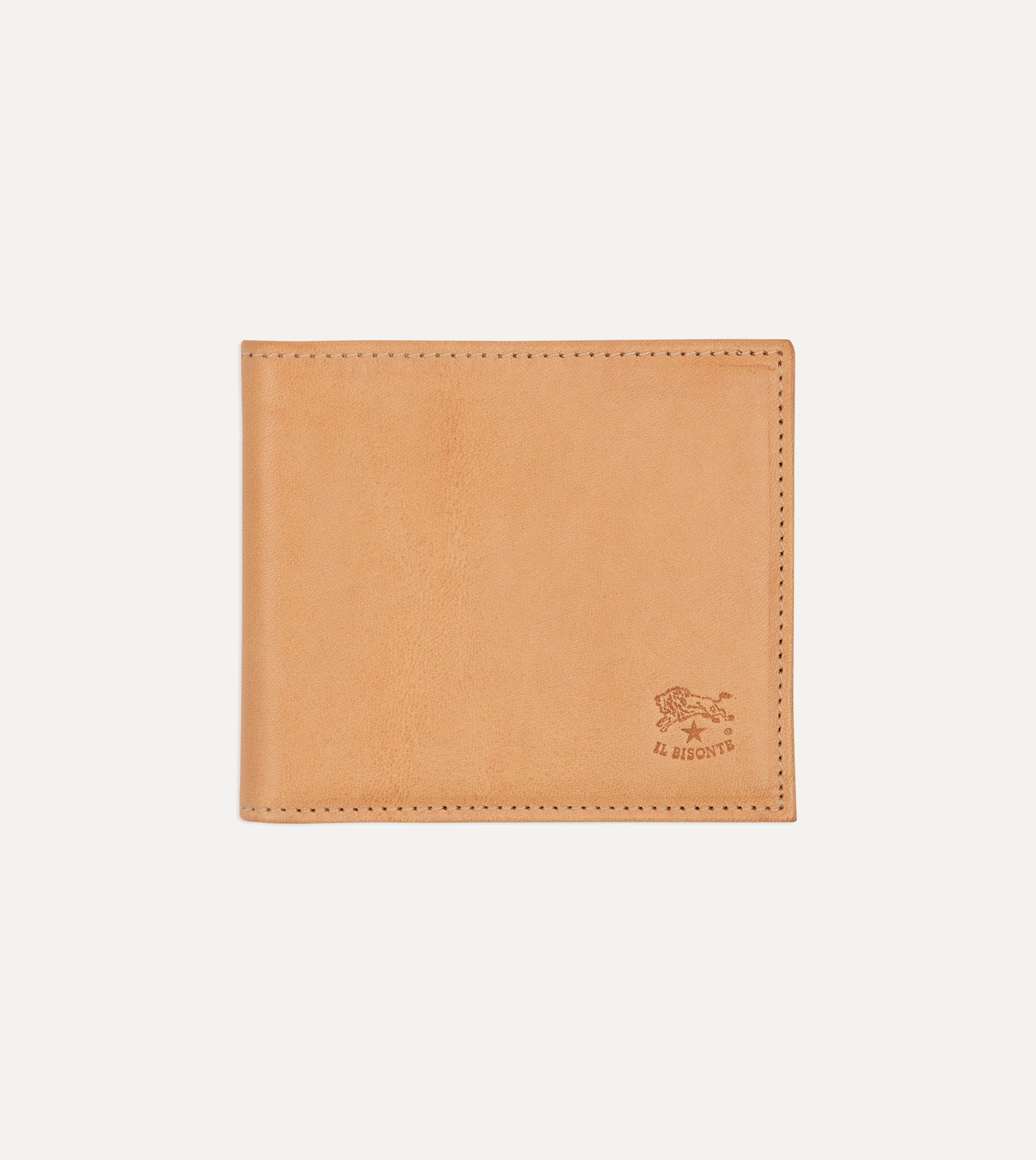 Il Bisonte Bi-Fold Leather Wallet