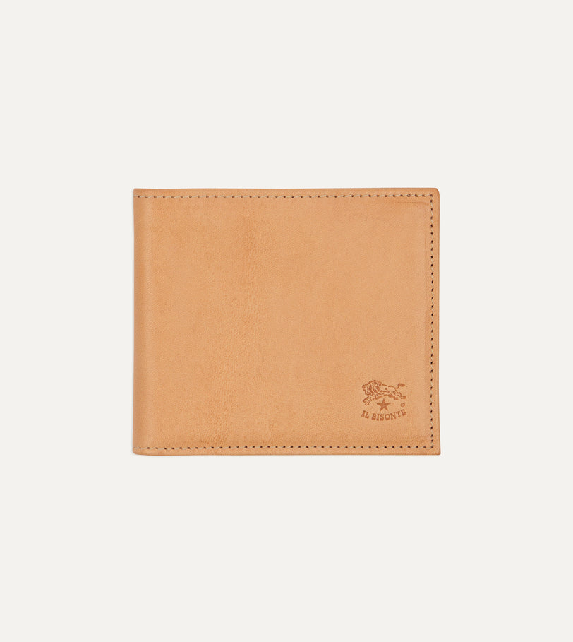 Il Bisonte Bi-Fold Leather Wallet