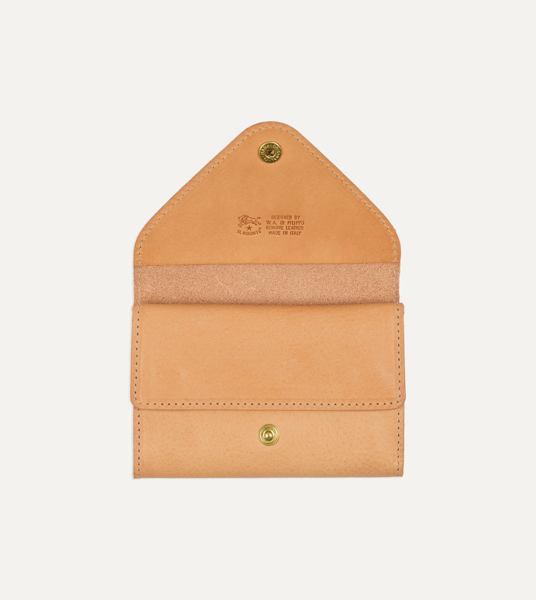 Il Bisonte Leather Double Fold Card Case – Drakes US