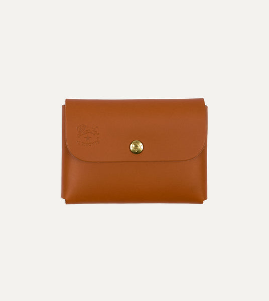 Il Bisonte Leather Stud Card Case – Drakes US