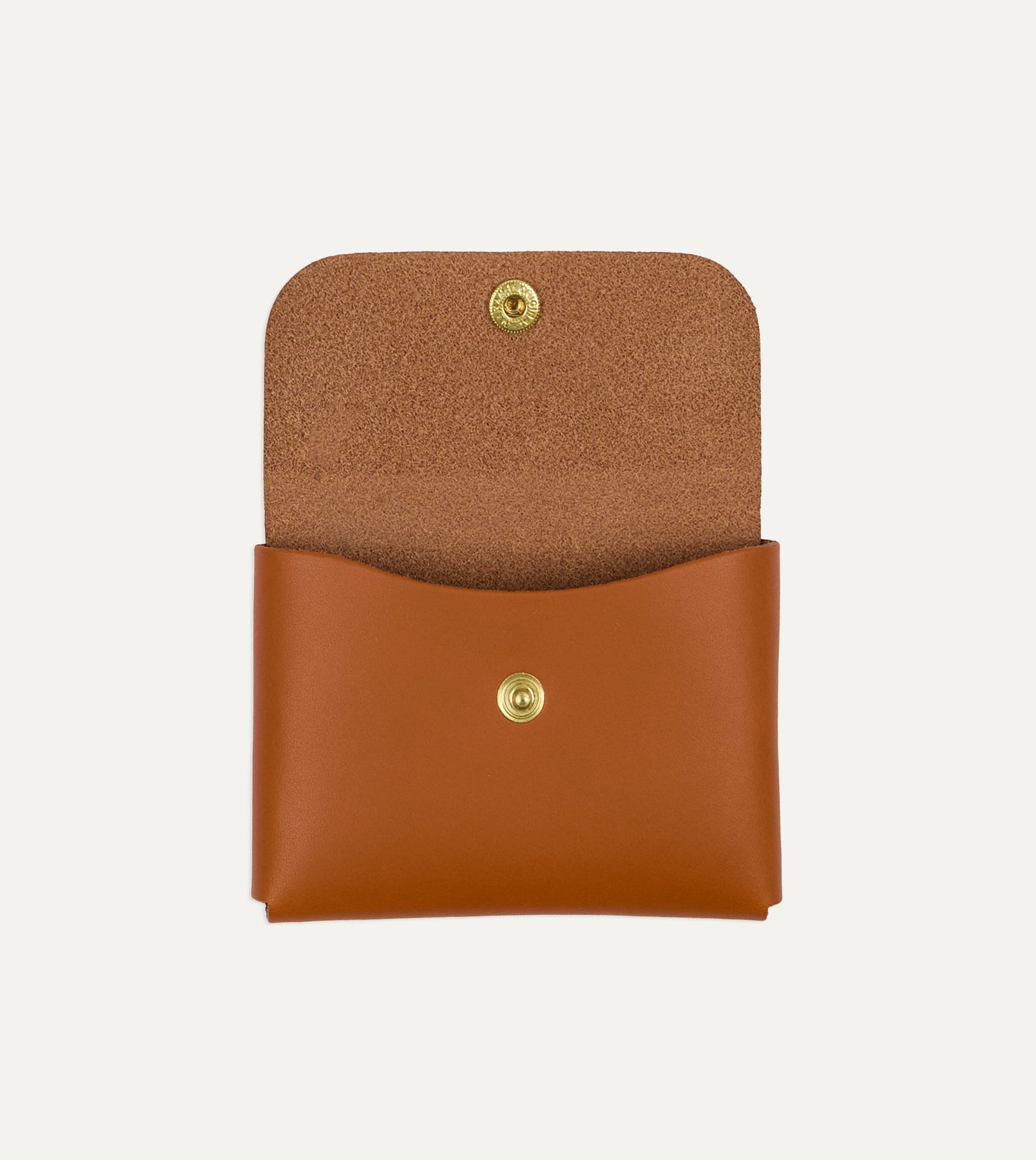 Il Bisonte Leather Stud Card Case