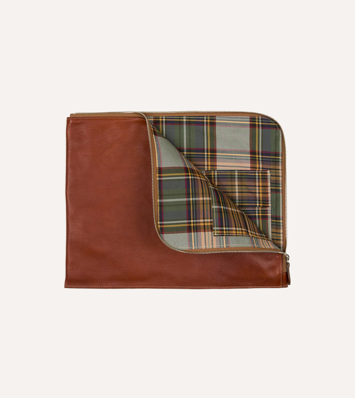 Il Bisonte Seppia Leather Laptop Case