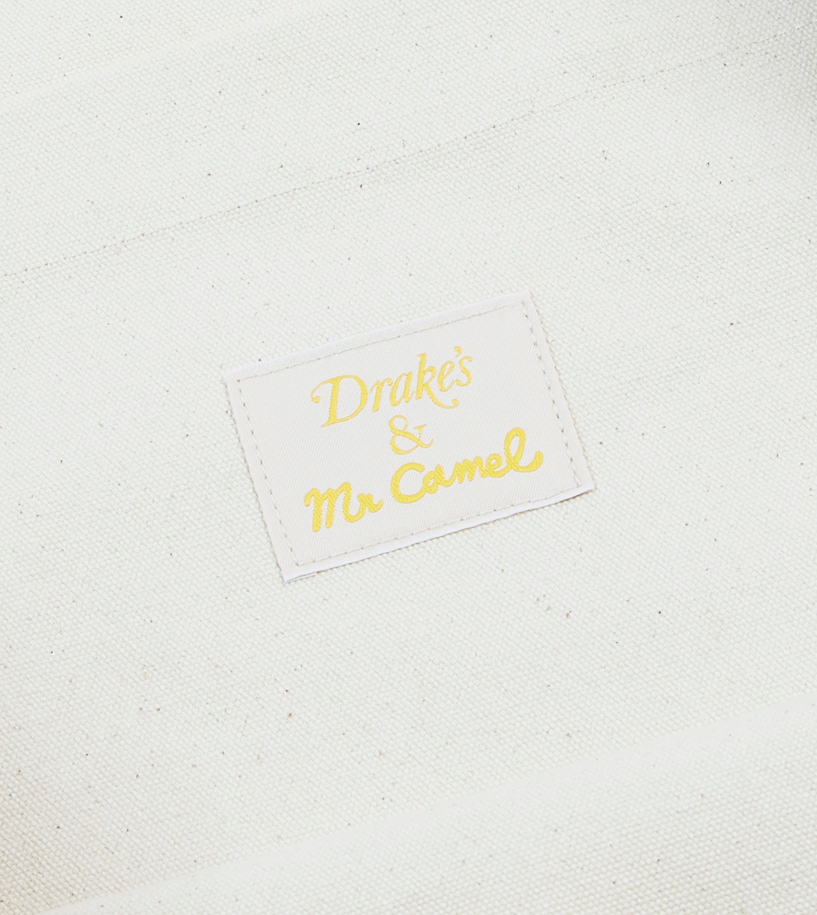Drake's & Mr Camel Ecru Tote Bag
