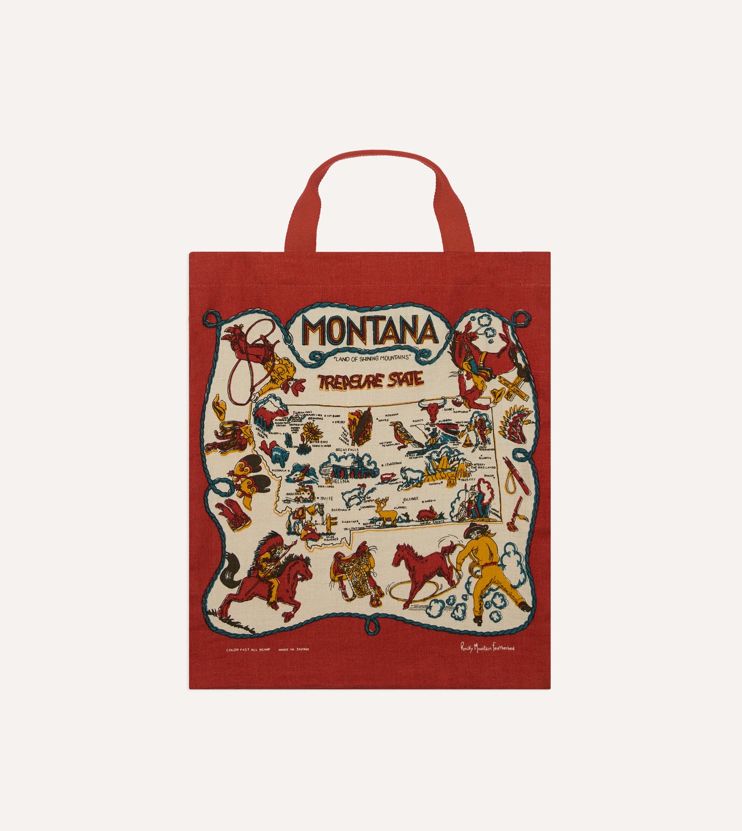 Rocky Mountain Featherbed Montana Tote Bag