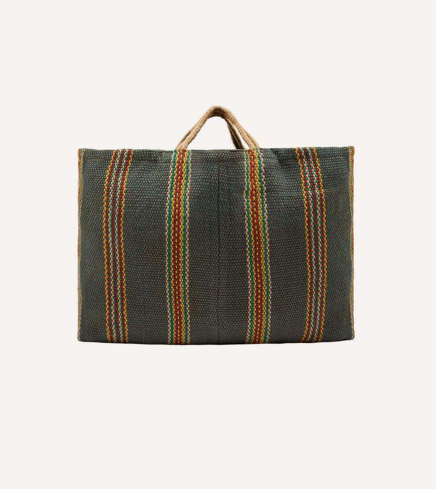 Grey Maison Bengal Extra Large Jute Poresh Tote Bag