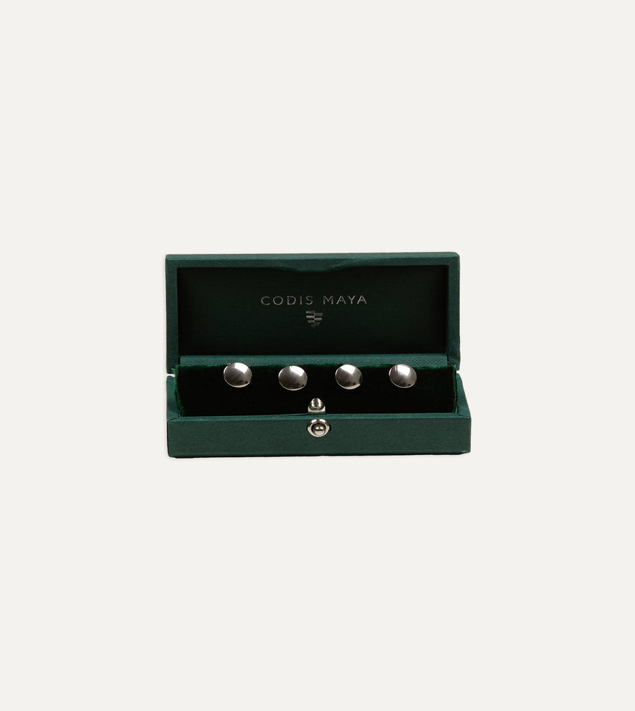 Codis Maya Rhodium Stud Set