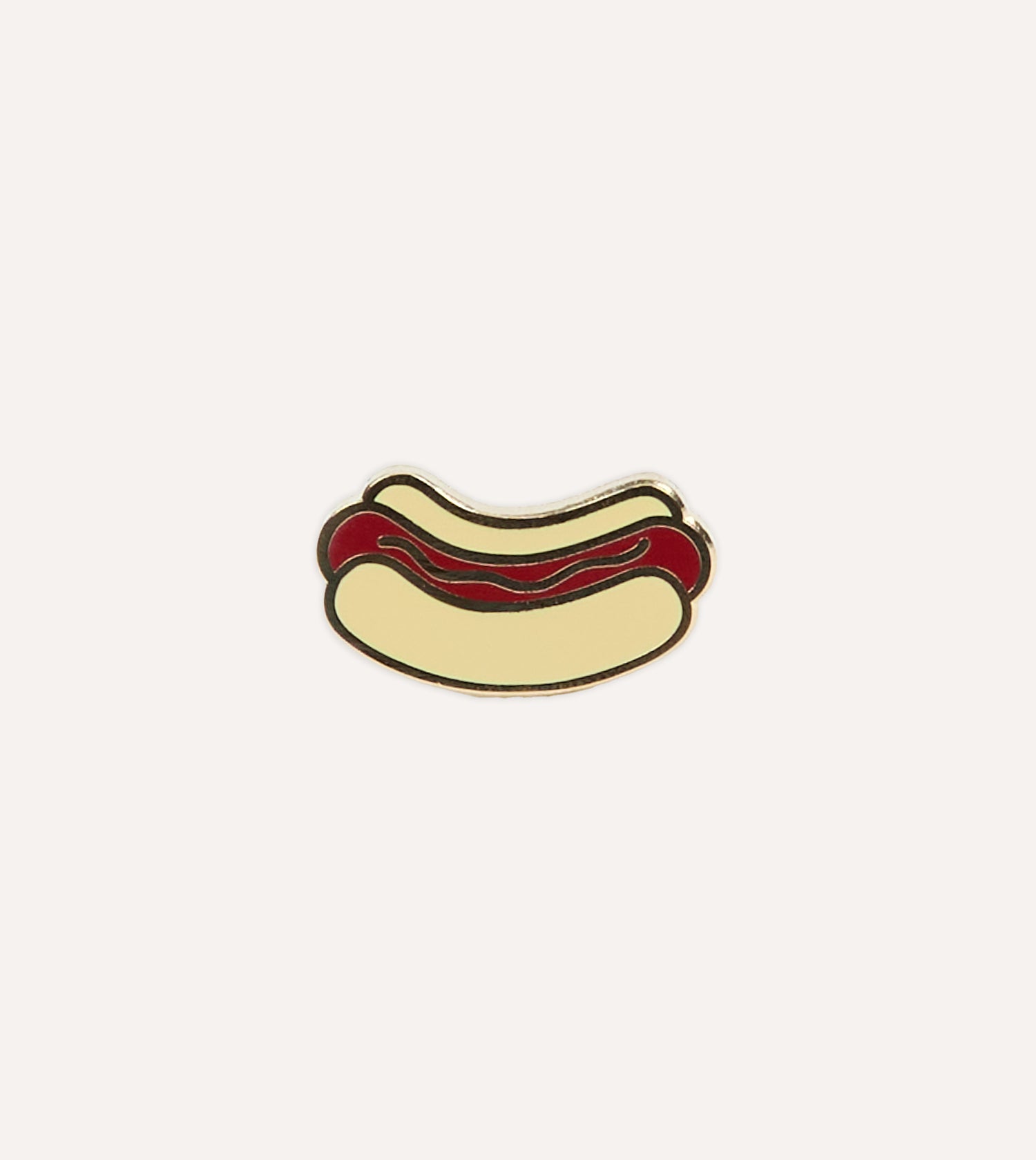 Enamel 'Hot Dog' Pin