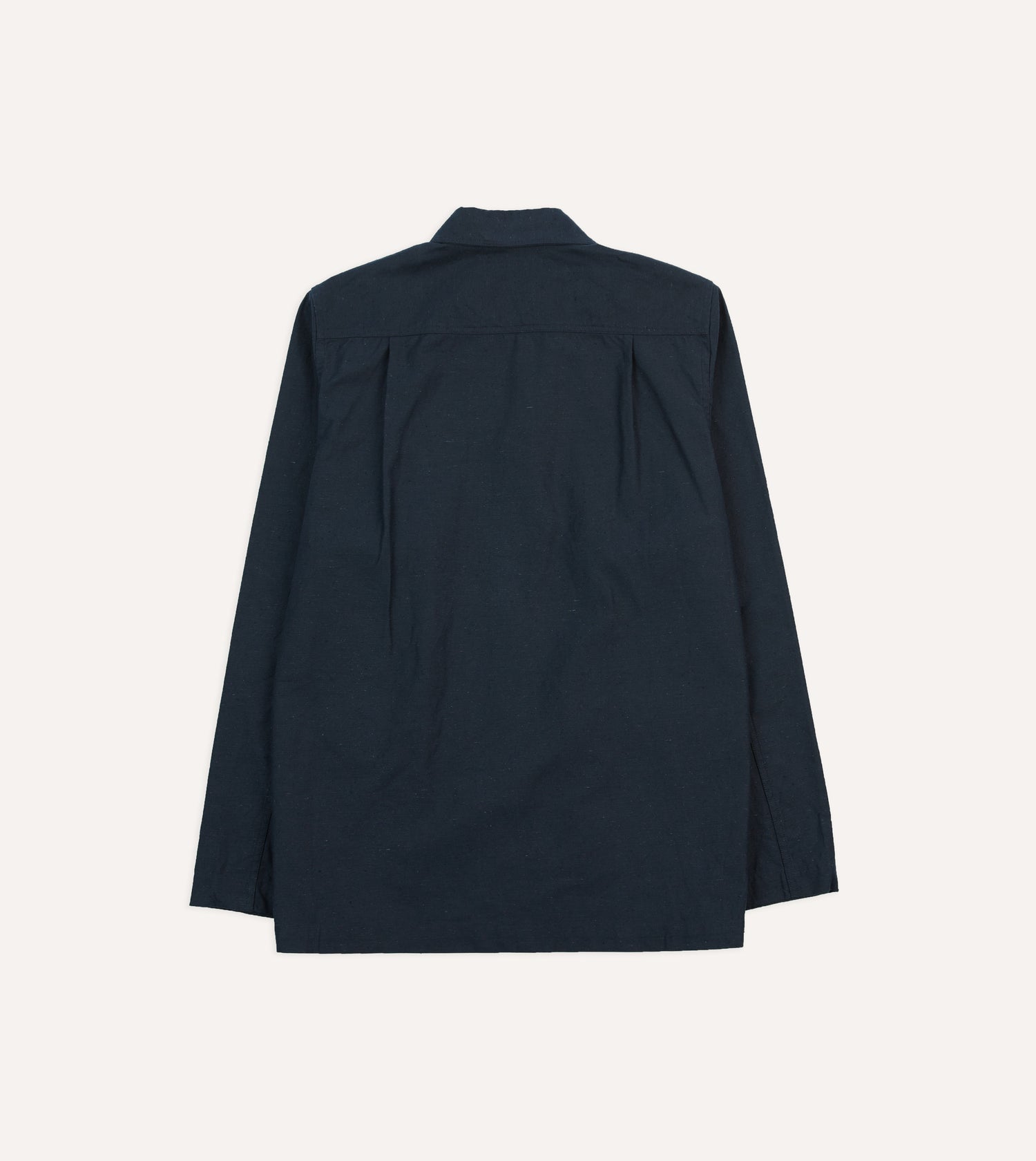 Navy Cotton Overshirt