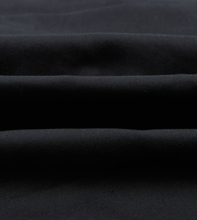 Navy Cotton Military Overshirt