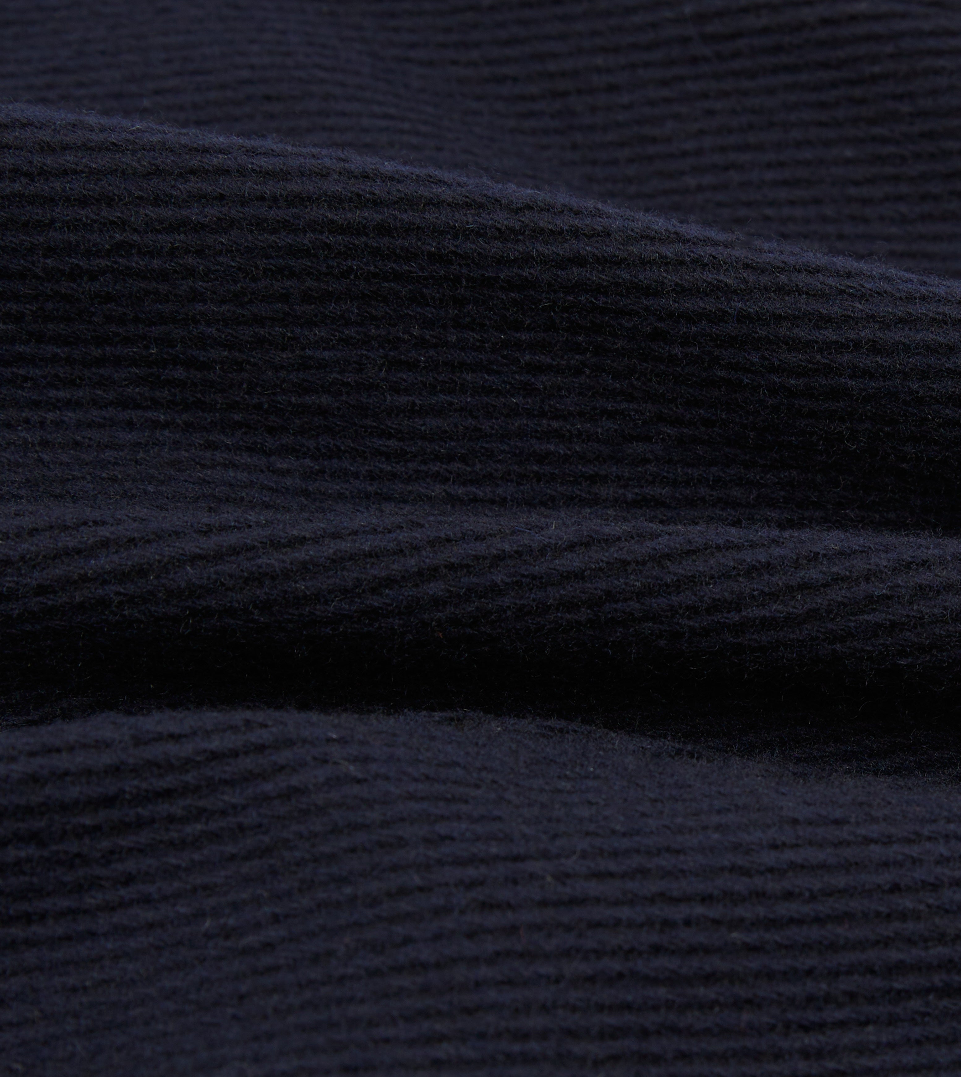 Navy Wool Five-Pocket Chore Jacket