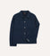 Navy Cotton Canvas Work Jacket