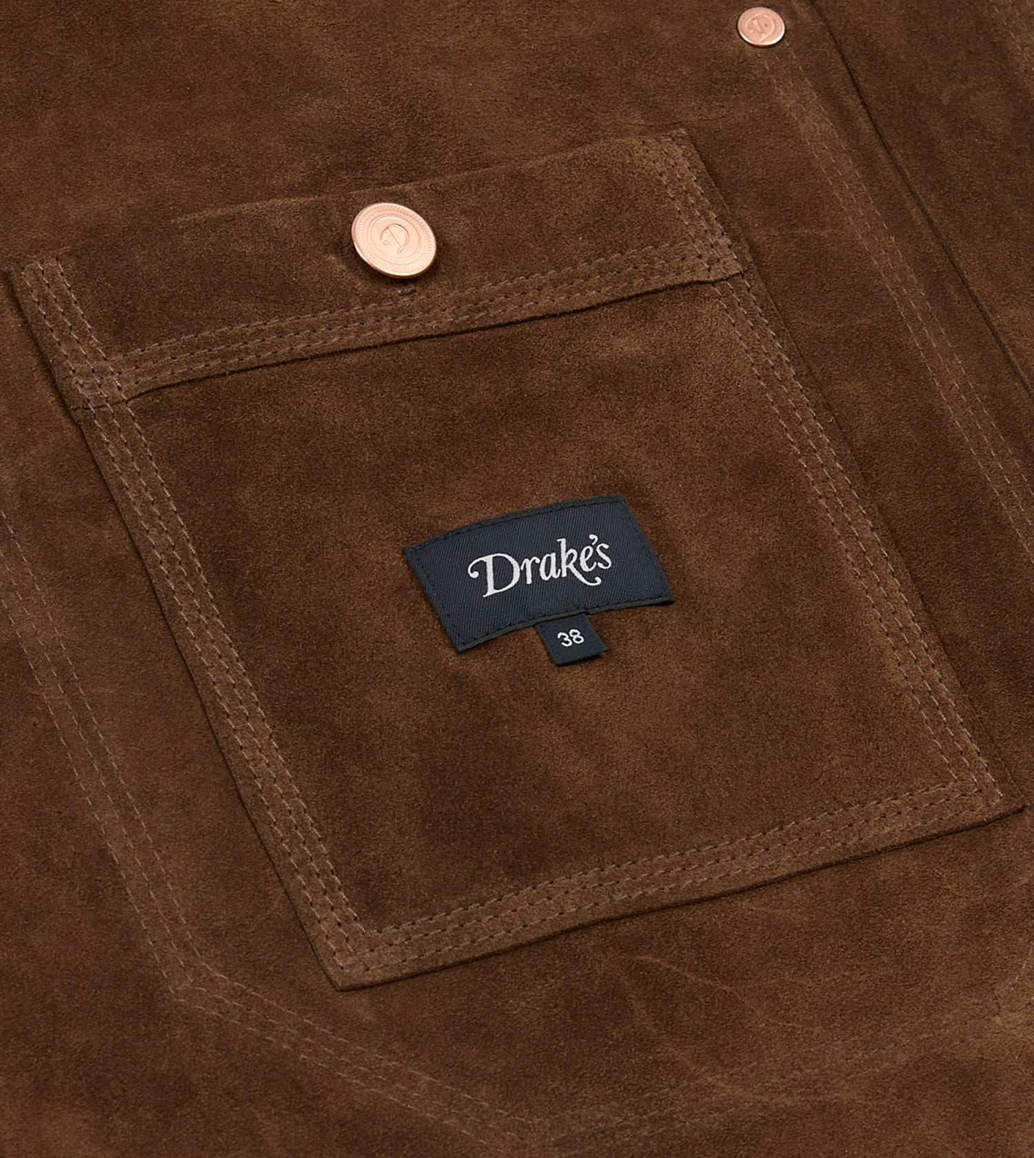 Brown Suede Welder Jacket