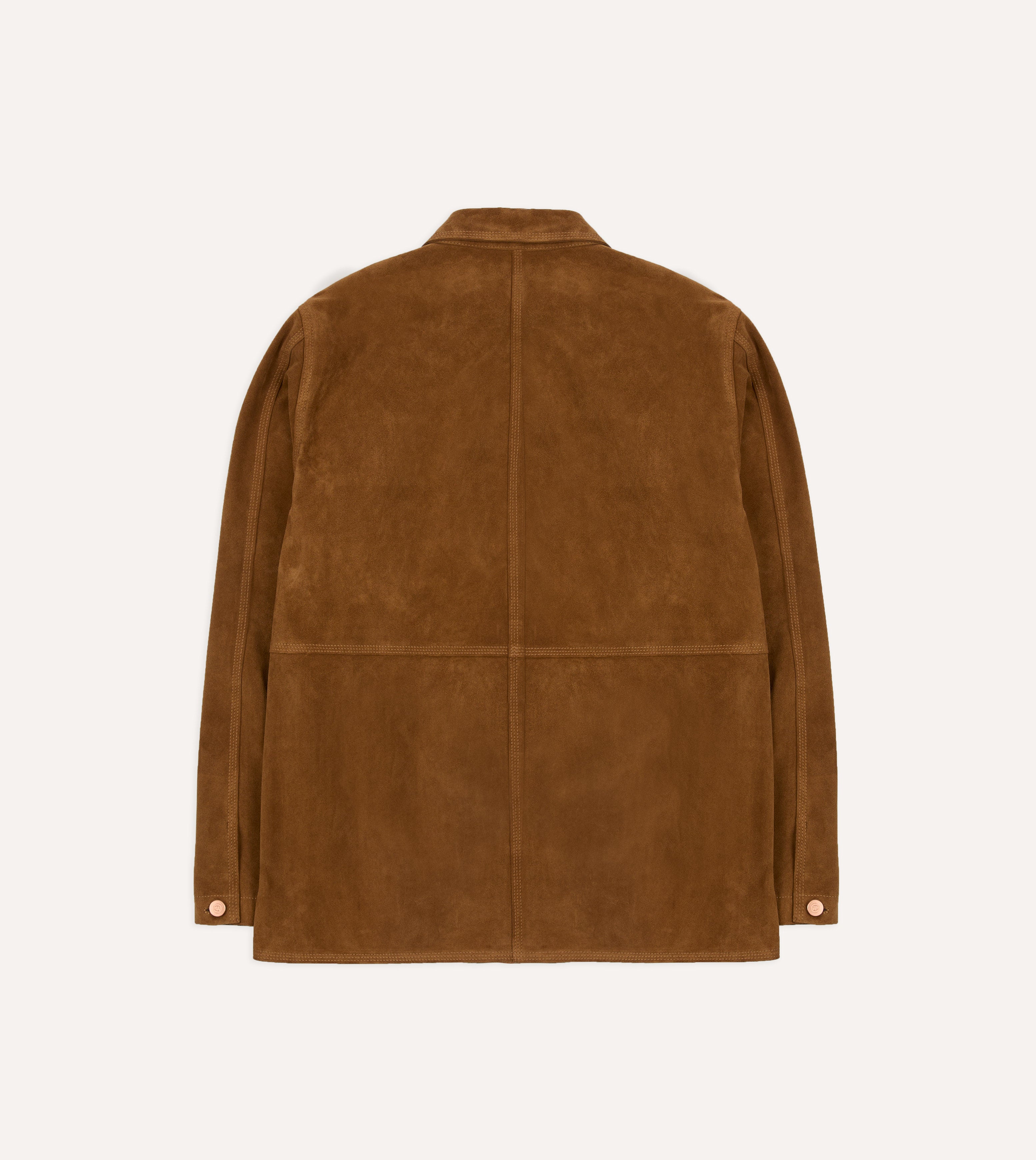 Tobacco Suede Welder Jacket