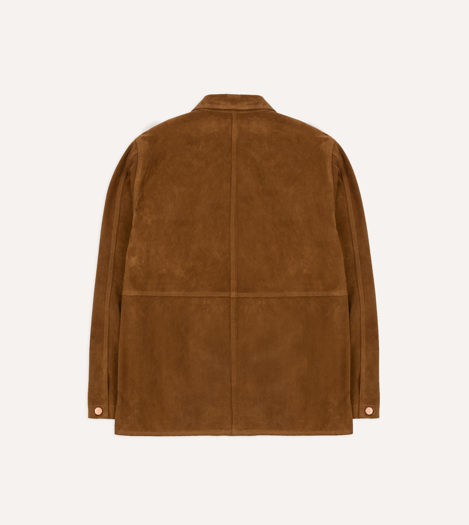Tobacco Suede Welder Jacket