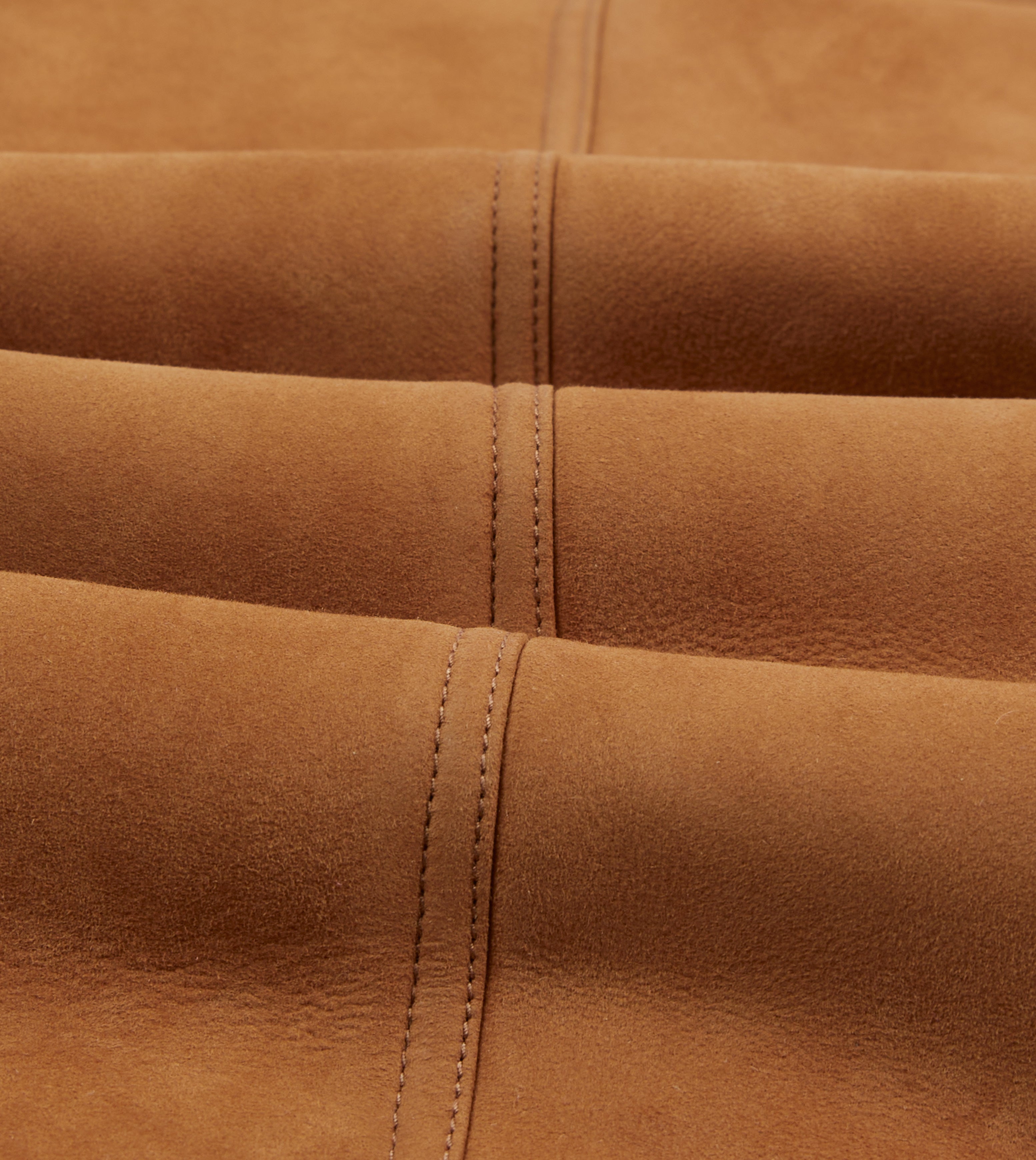 Tan Western Shearling Jacket
