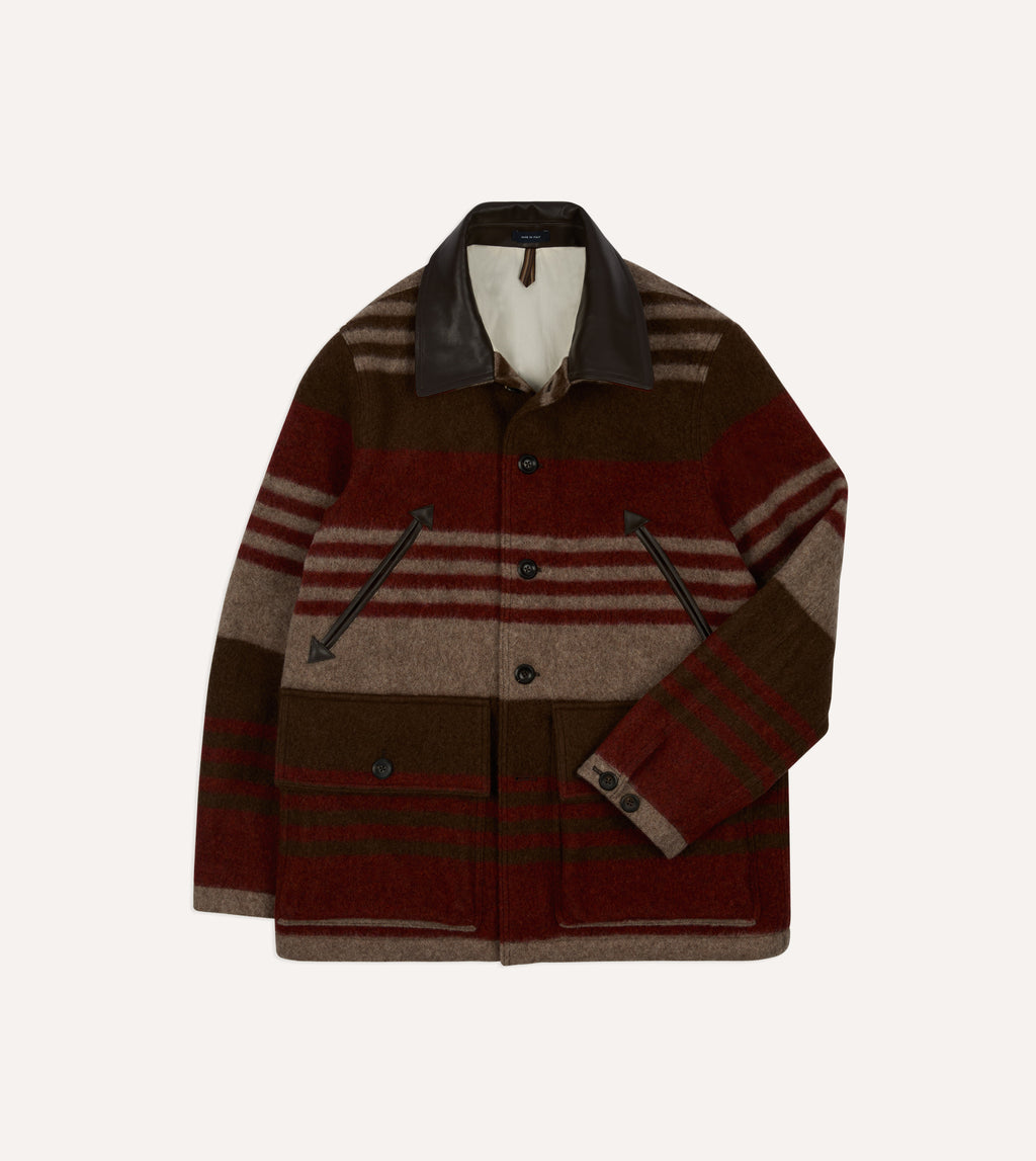 ジャケット・アウター 90s Oshkosh ombre check wool chore coat DR2A1B25525-01662-1_1d1156ba-