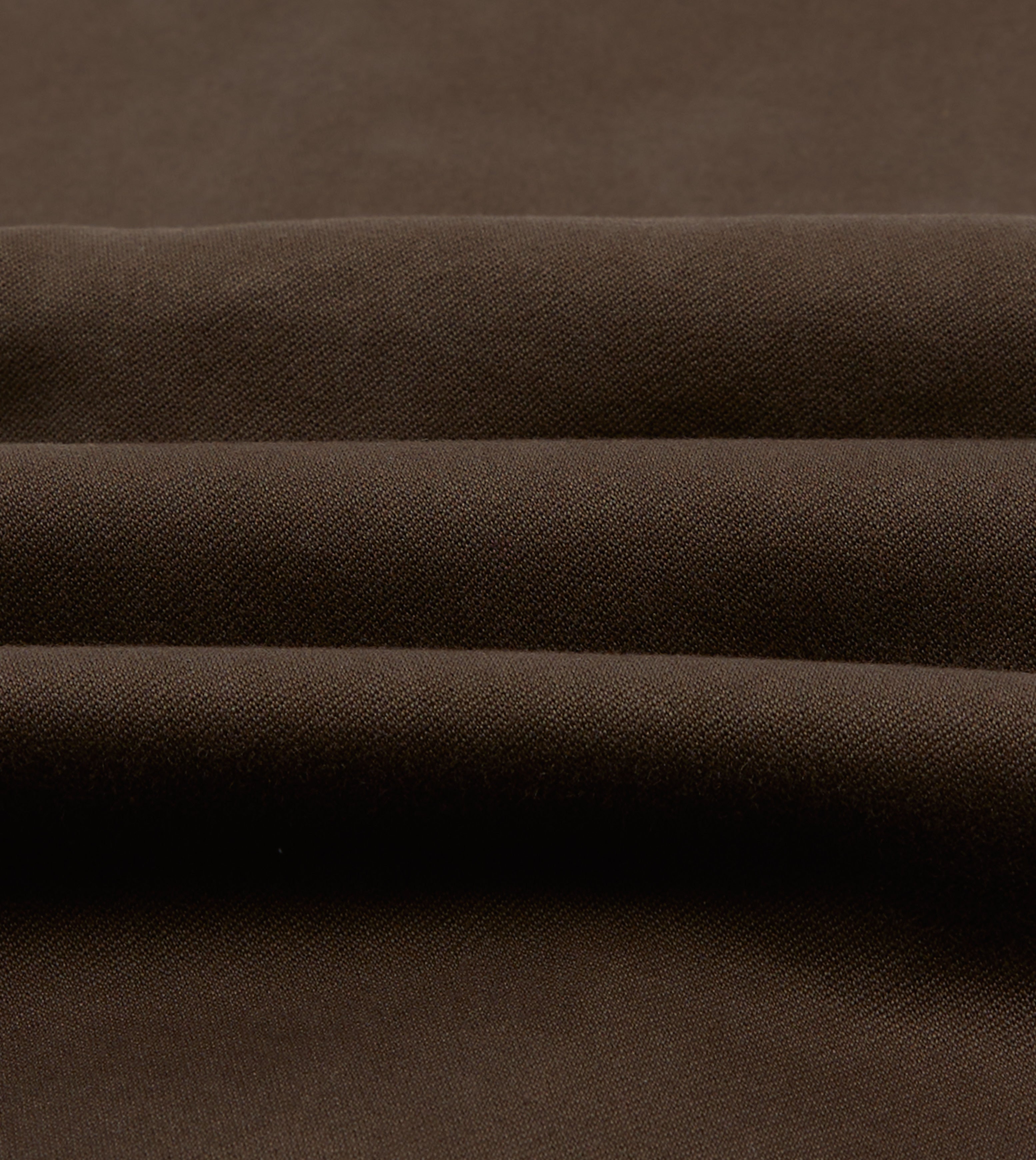 Brown Cotton Double-Breasted Chore Coat