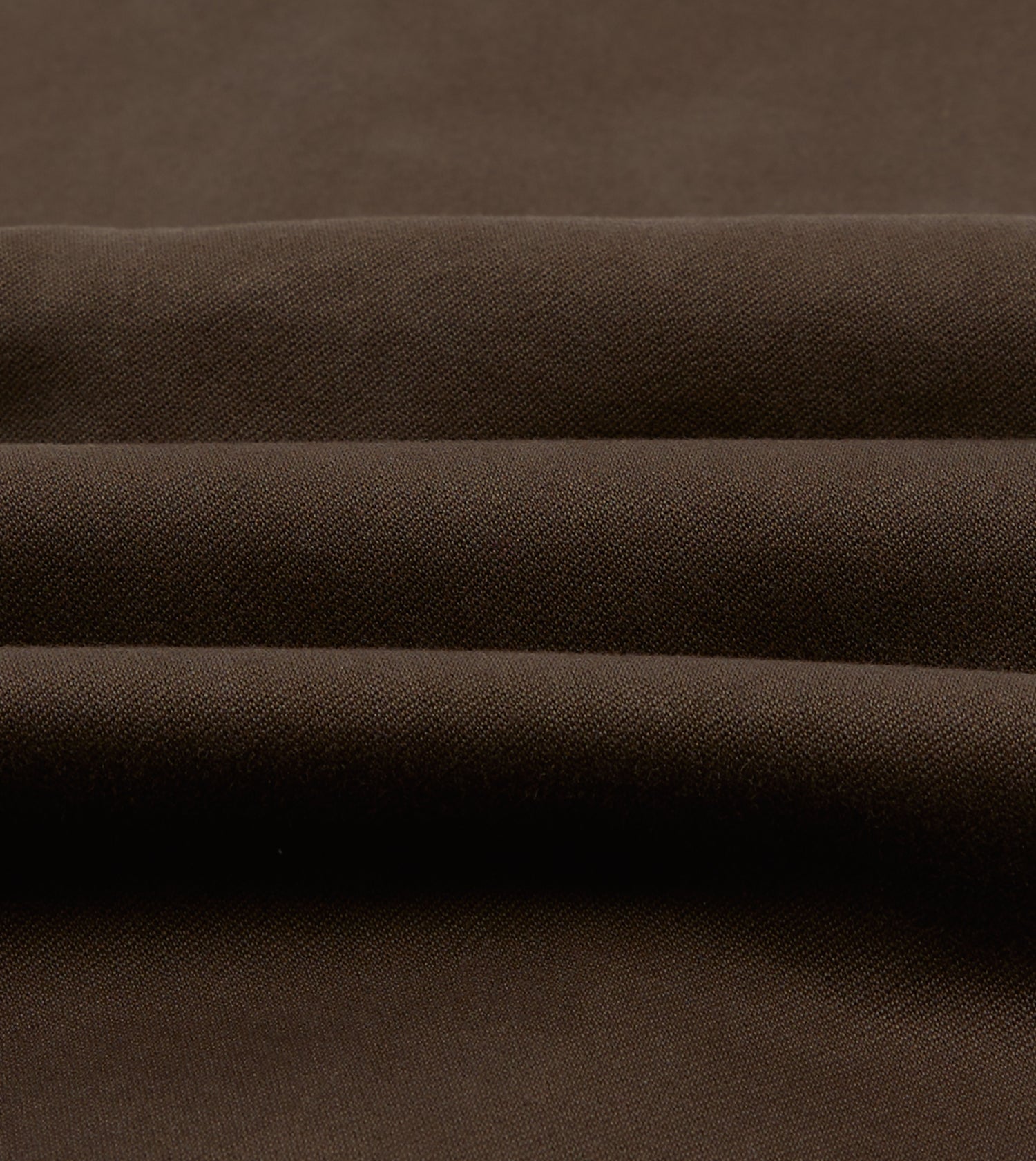 Brown Cotton Double-Breasted Chore Coat