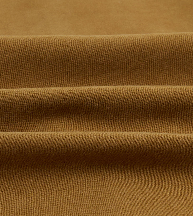 Tobacco Cotton Four-Pocket Chore Jacket