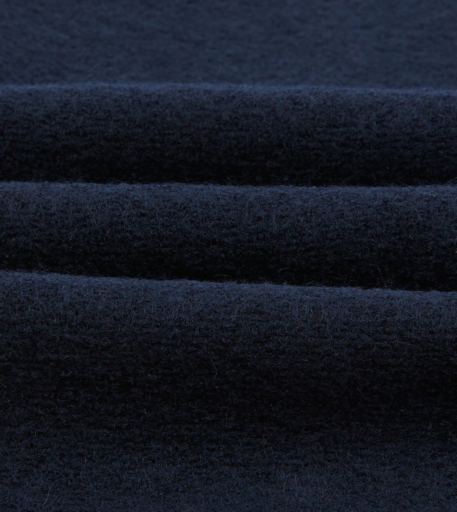 Navy Wool Three-Pocket Chore Jacket