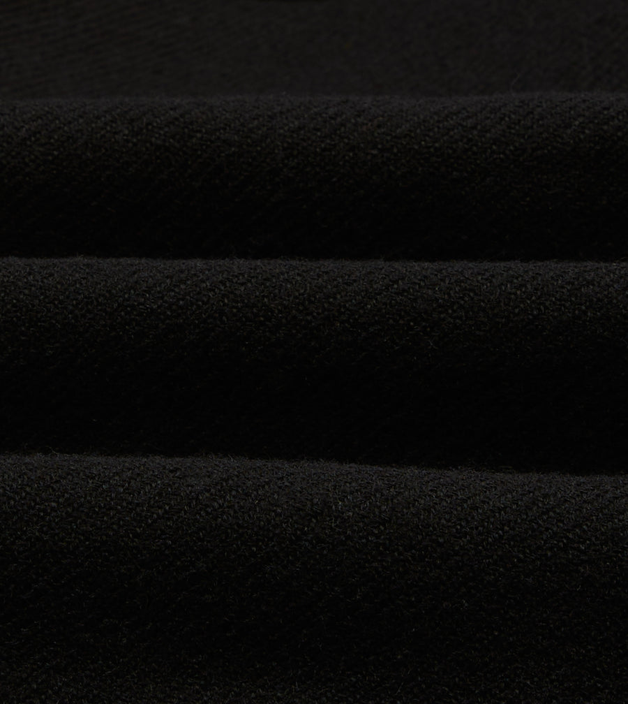 Black Wool Donkey Jacket