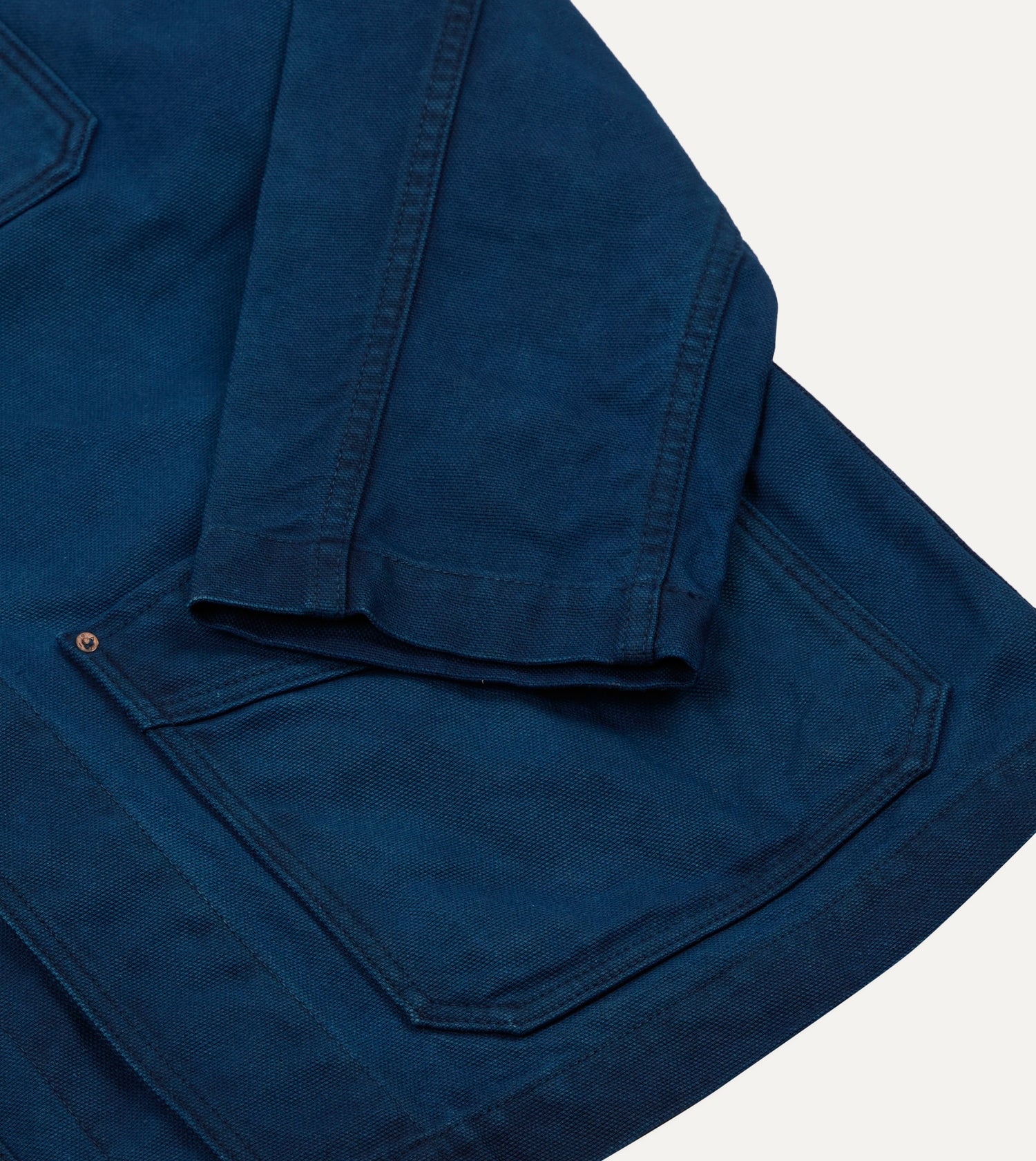 Indigo Dyed Chore Jacket