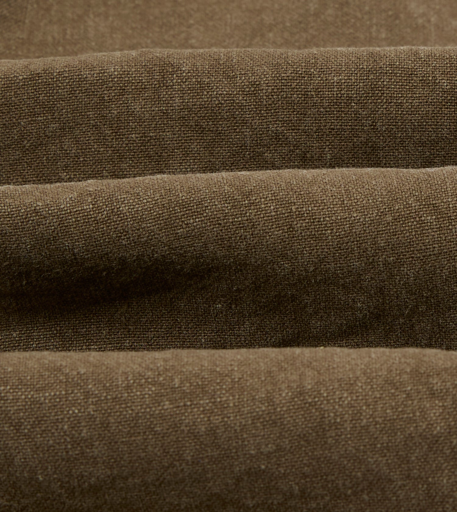 Brown Linen Five-Pocket Chore Jacket