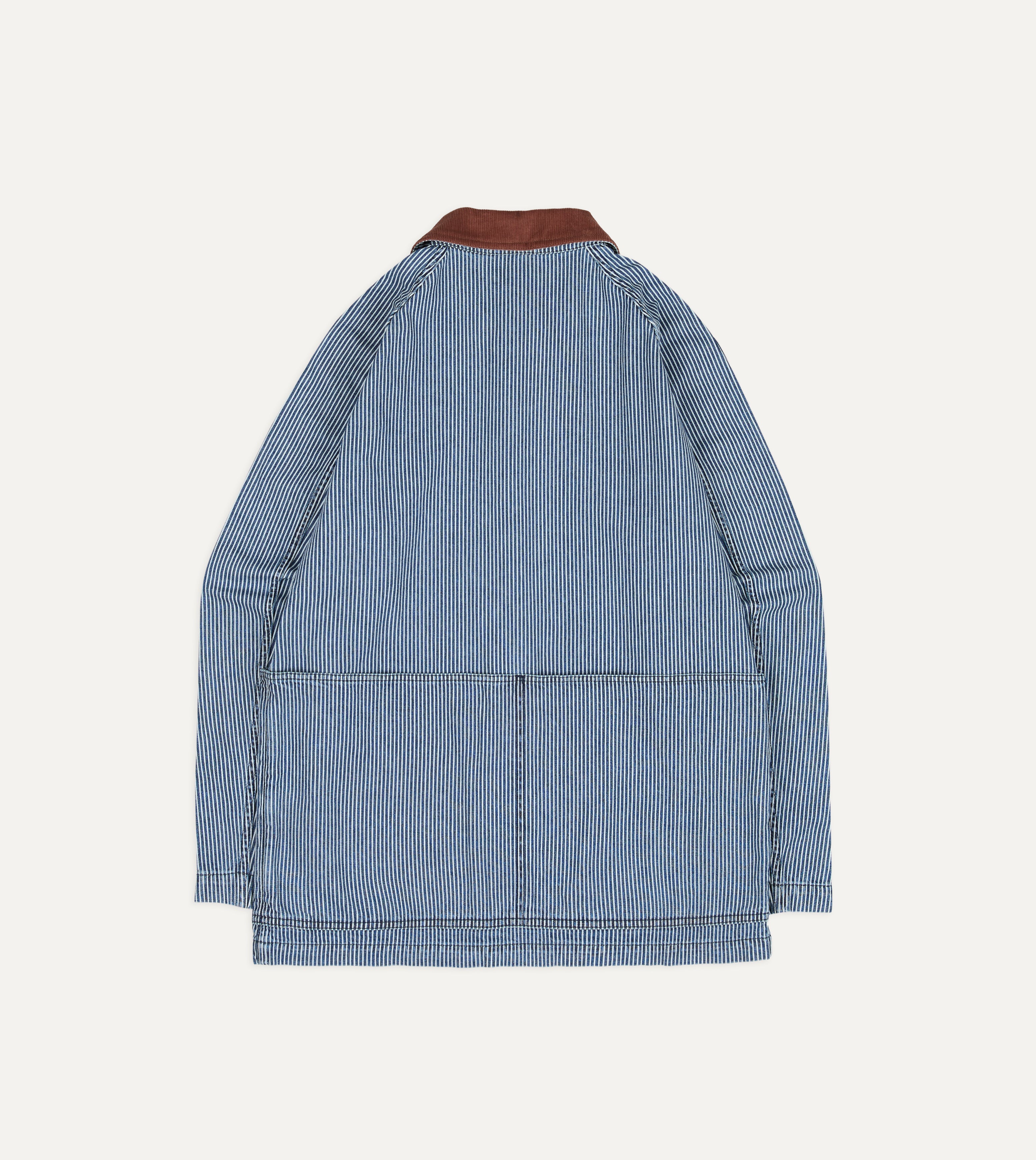 Indigo Stripe Denim Field Jacket