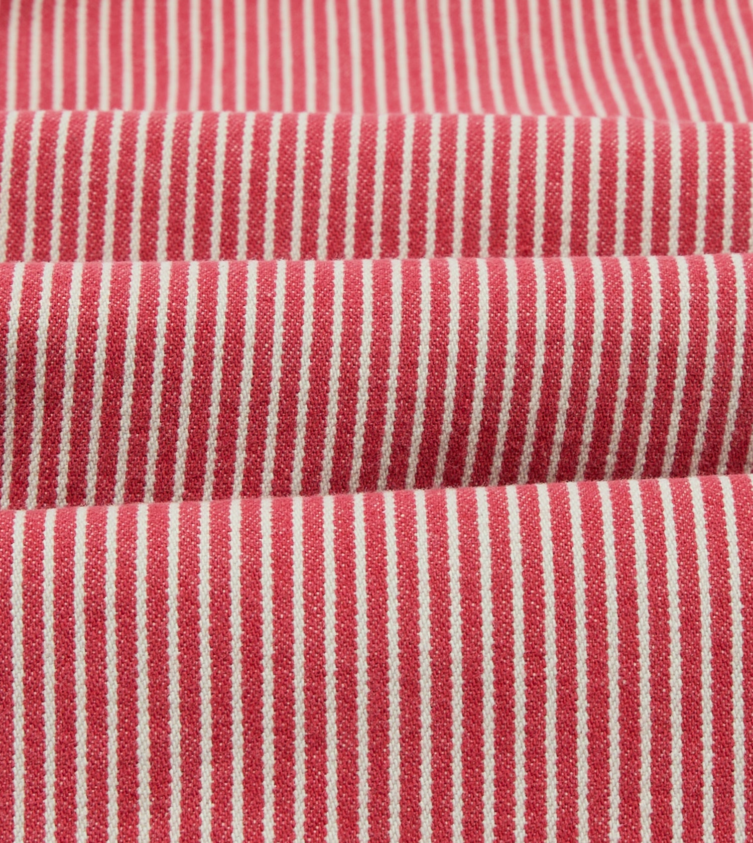 Red Stripe Cotton Fatigue Jacket