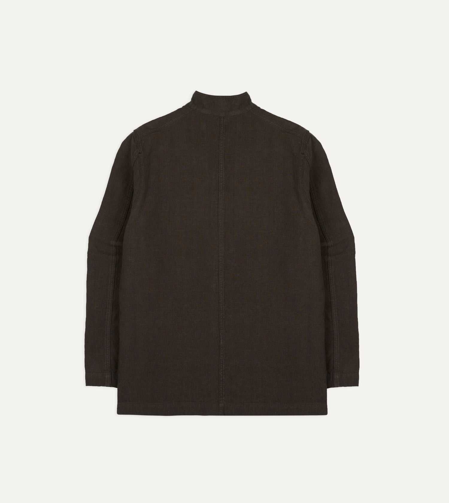 Brown Linen Forestière Jacket