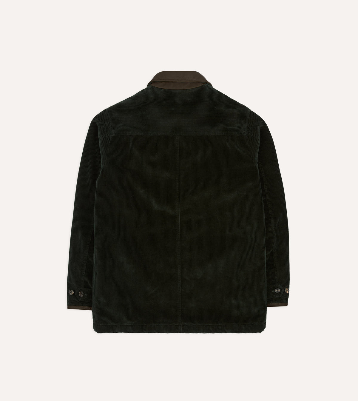 Dark Green Corduroy Ranger Coat