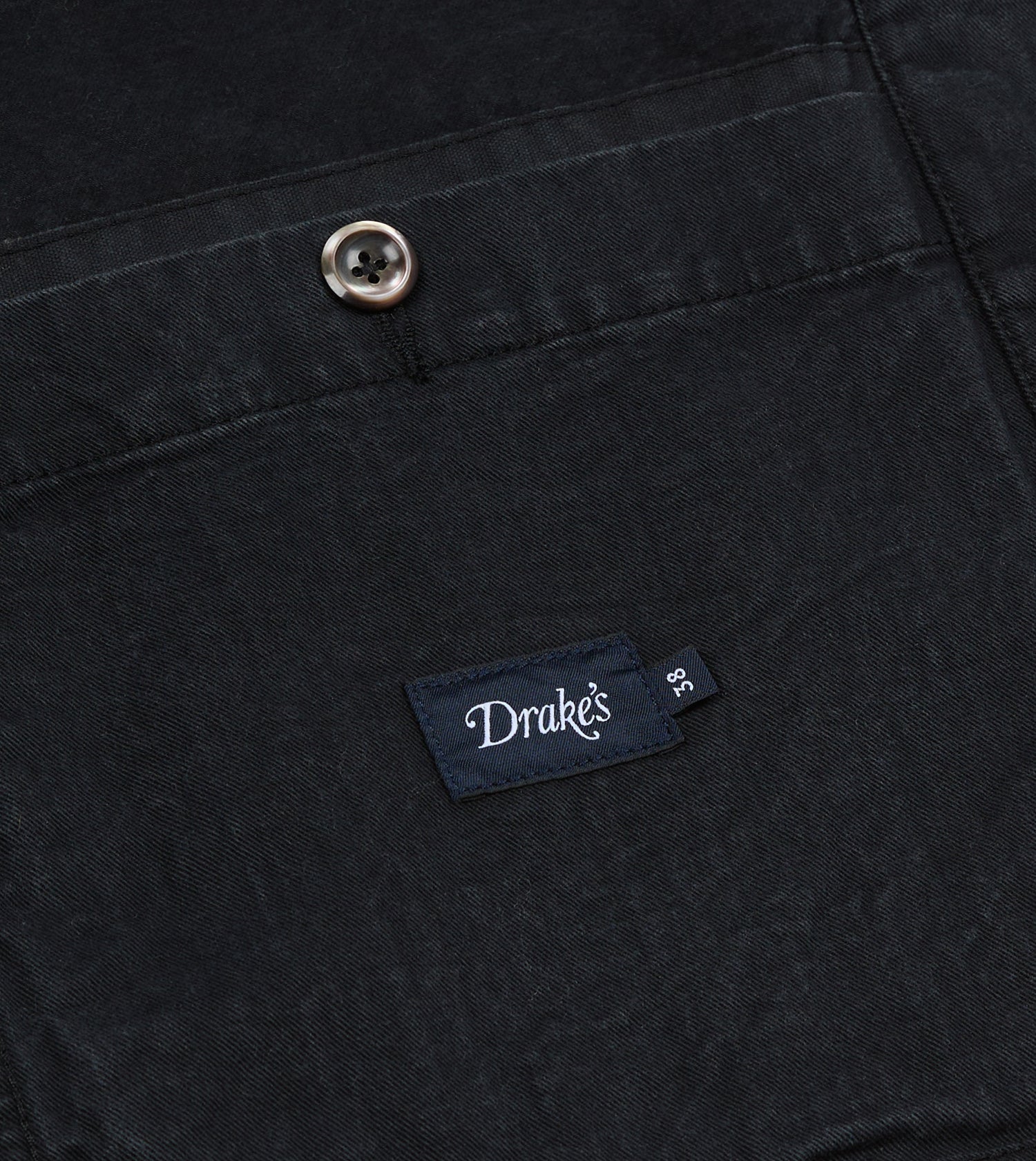 Navy Twill Mitred Chore Jacket