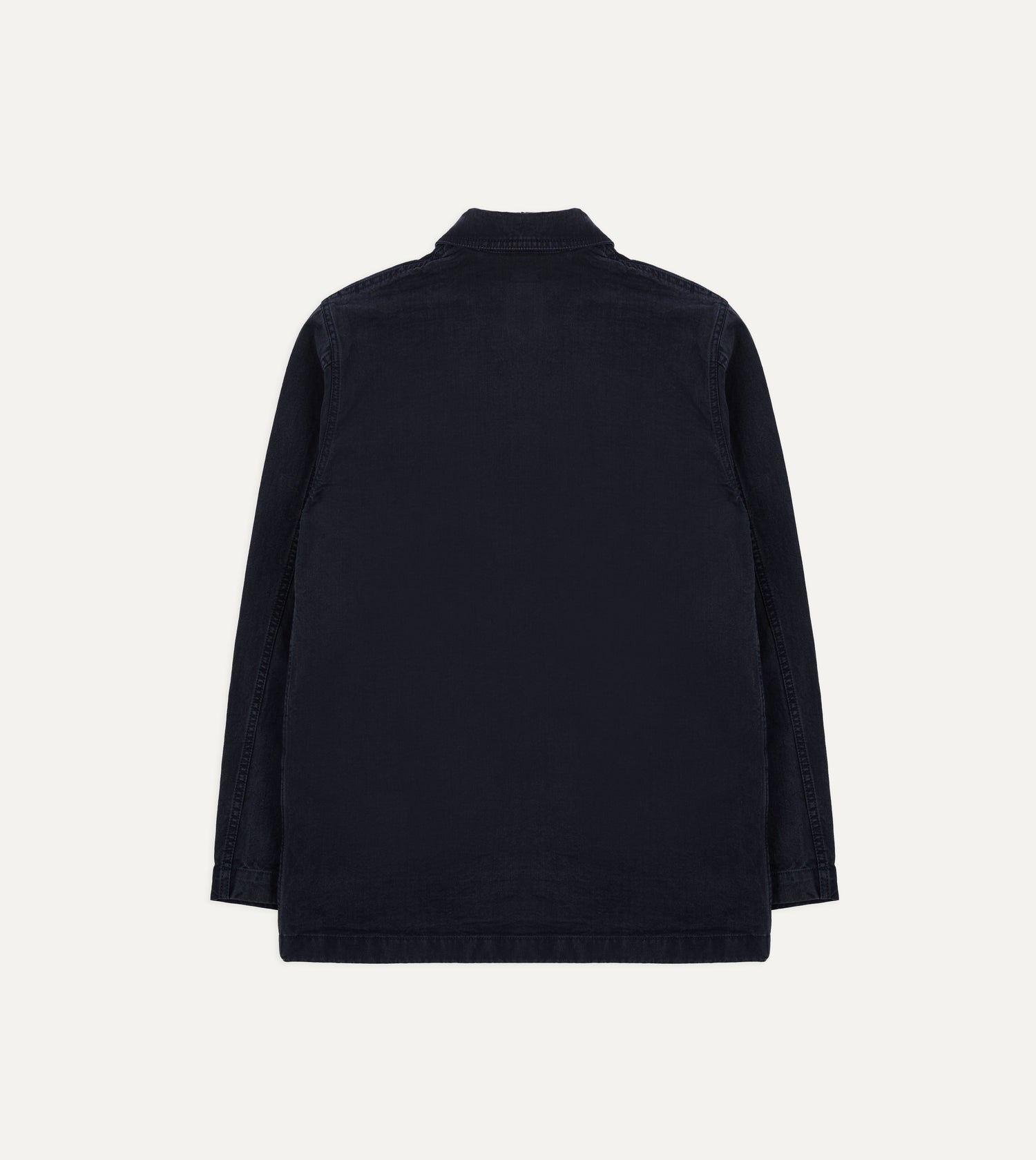 Navy Twill Mitred Chore Jacket
