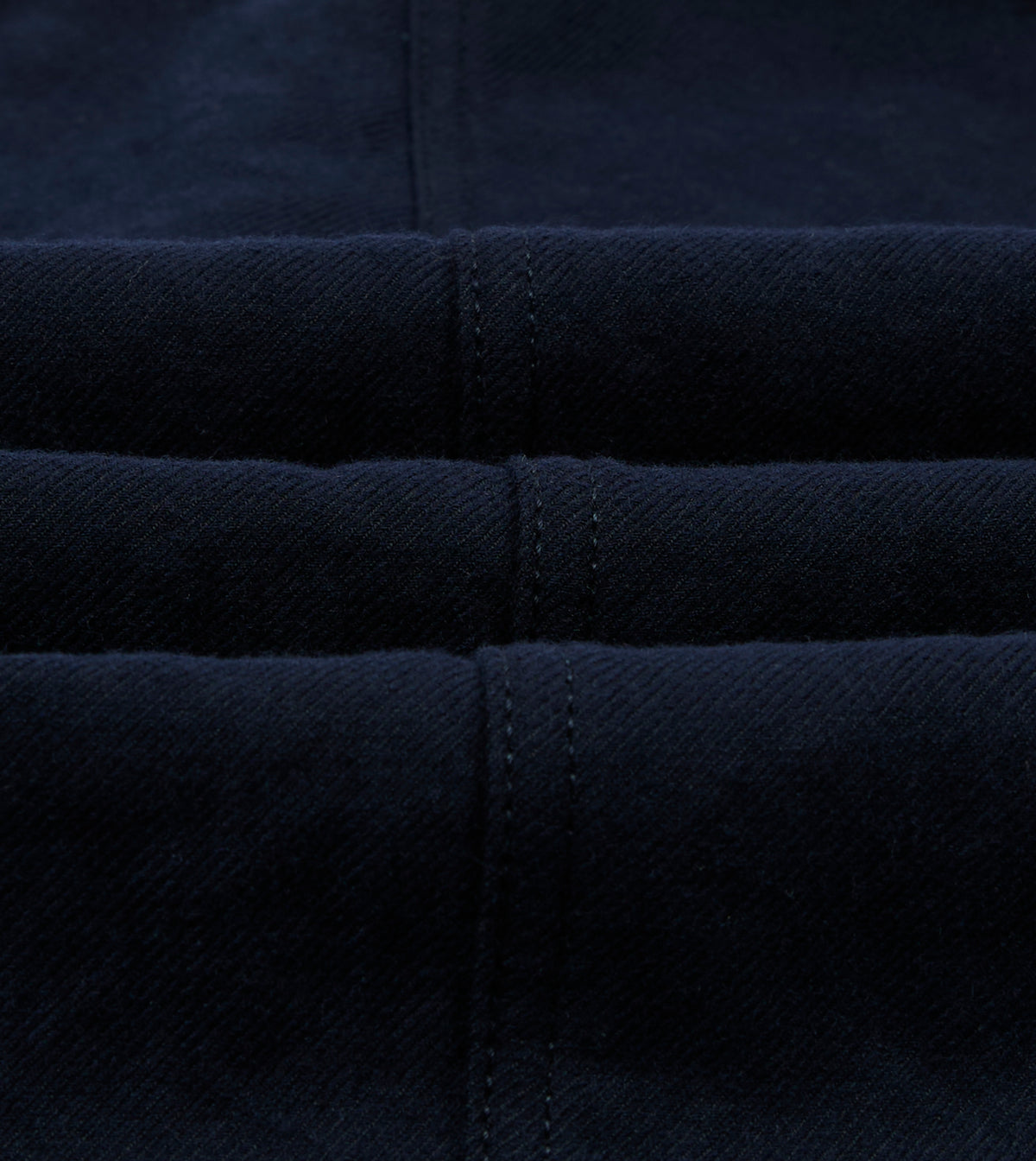 Navy Wool-Cotton Artist Chore Jacket