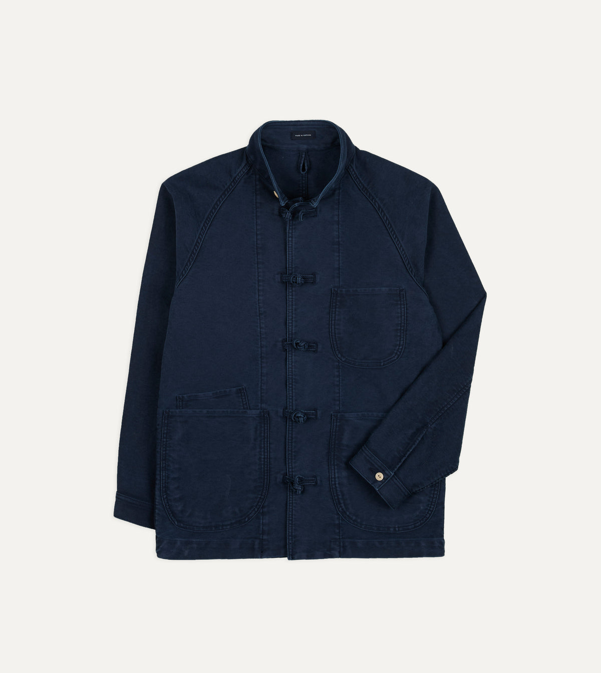 Navy Moleskin Artist Chore Jacket