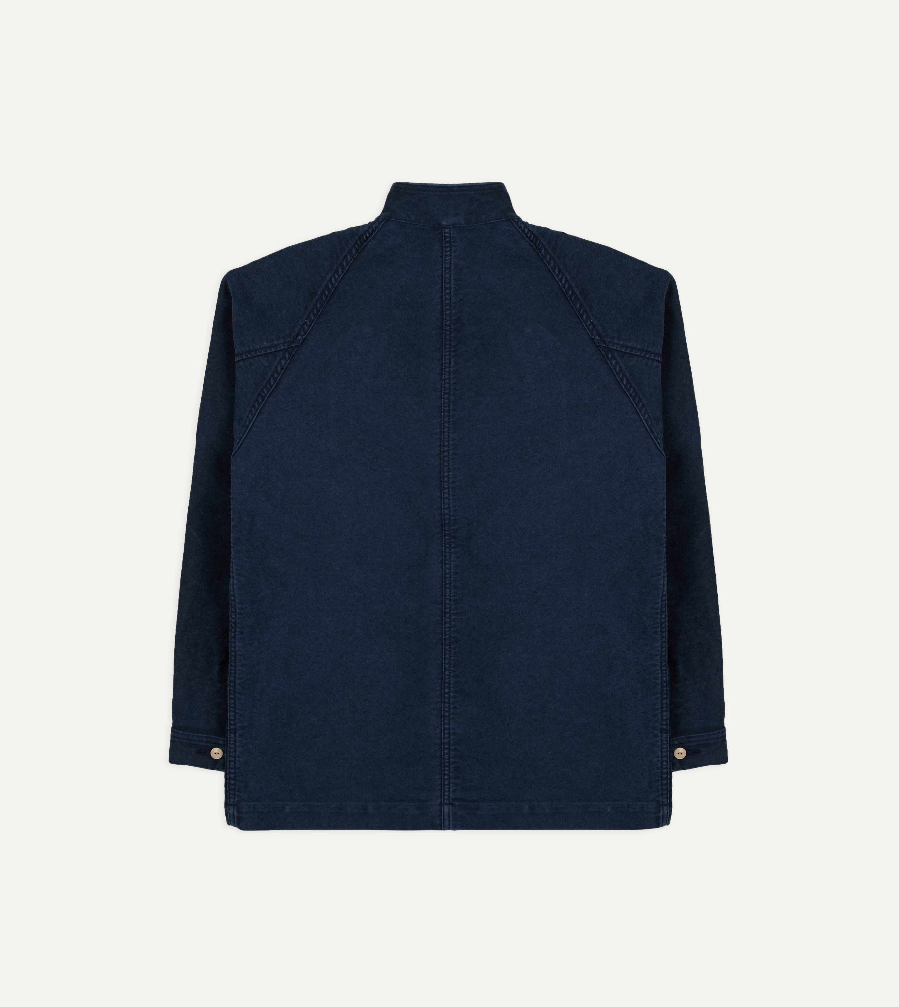 Navy Moleskin Artist Chore Jacket – Drakes US