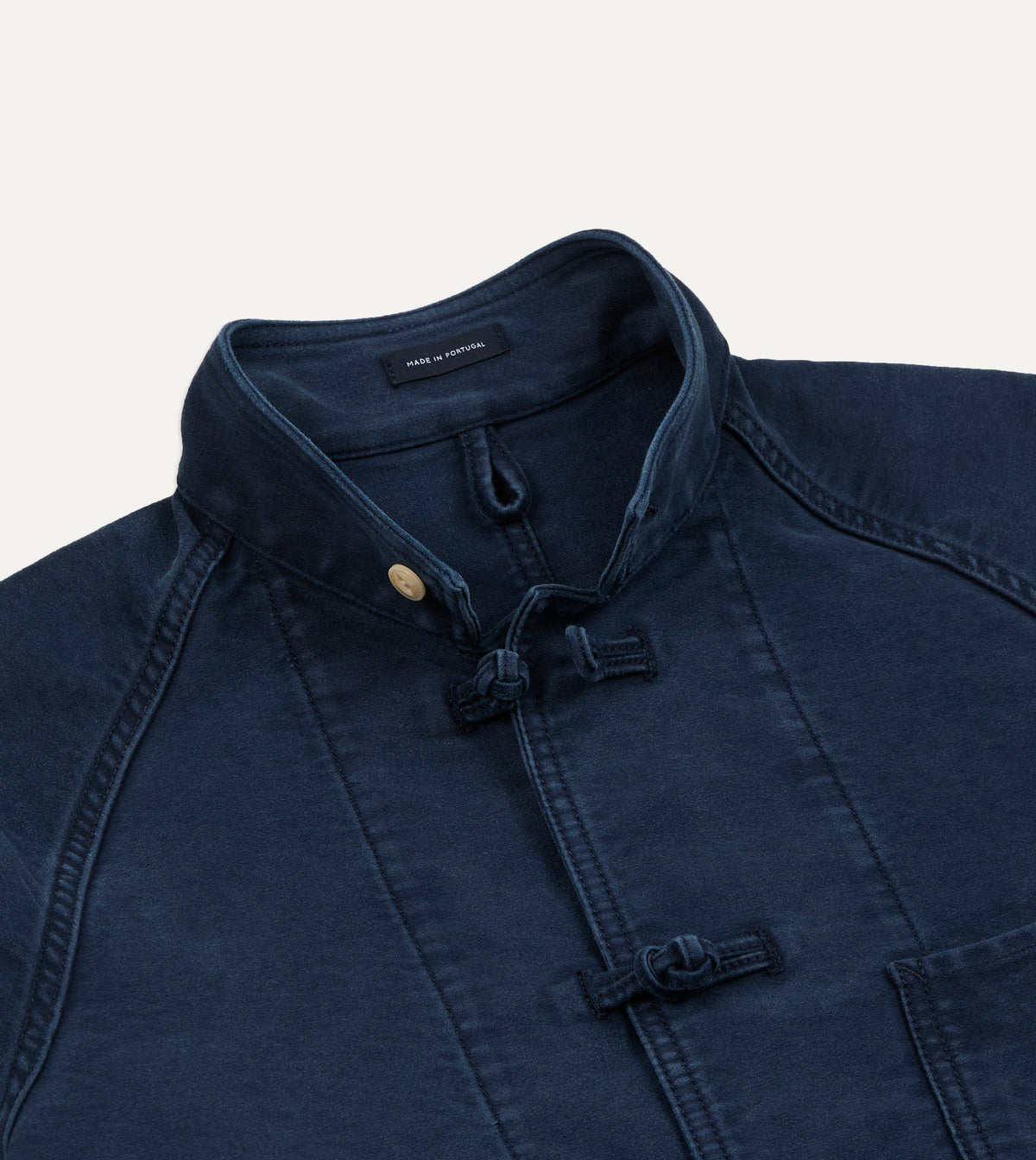 Navy Moleskin Artist Chore Jacket