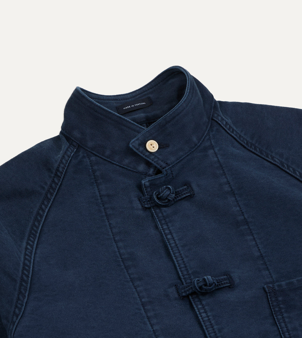Navy Moleskin Artist Chore Jacket