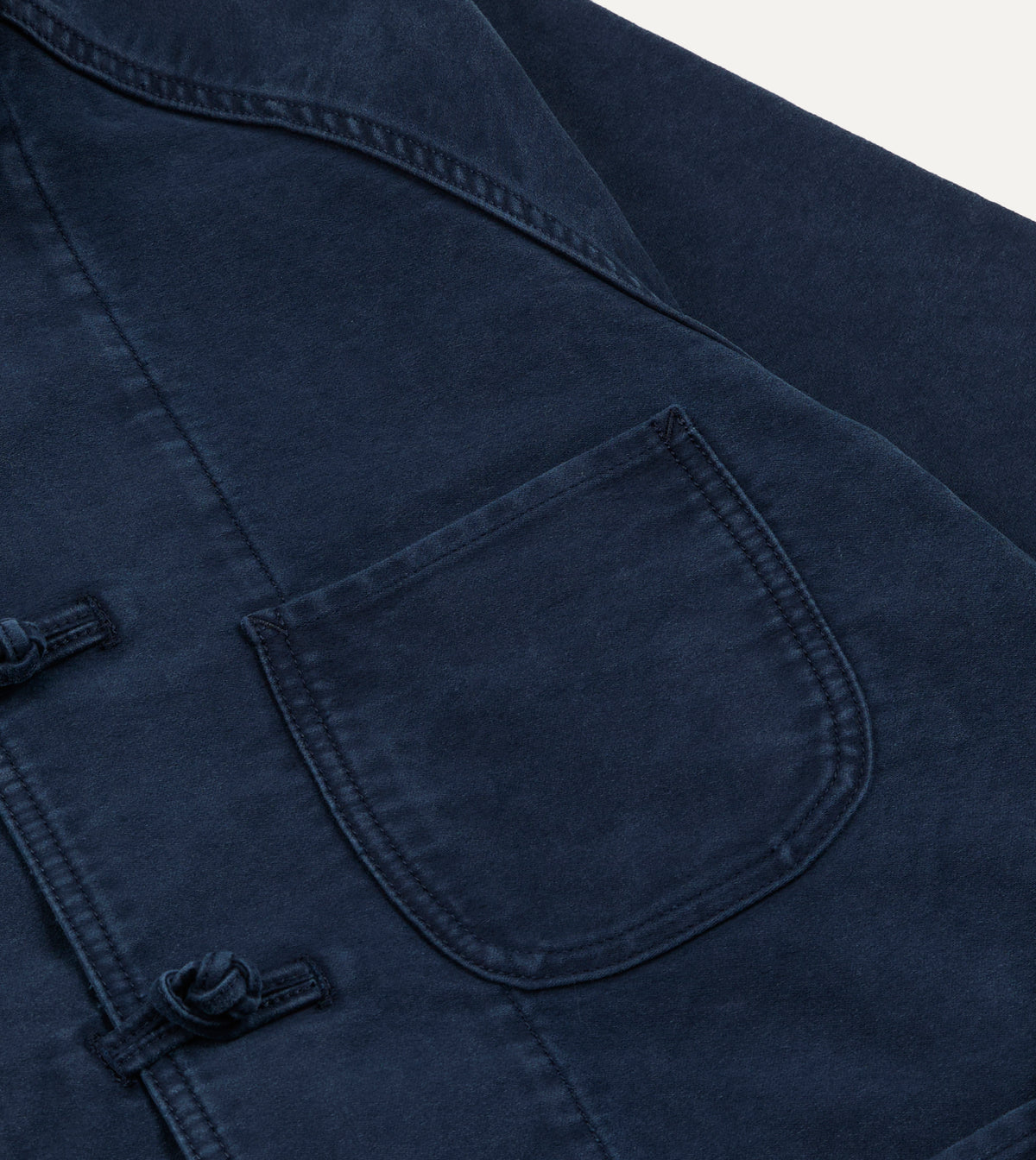Navy Moleskin Artist Chore Jacket