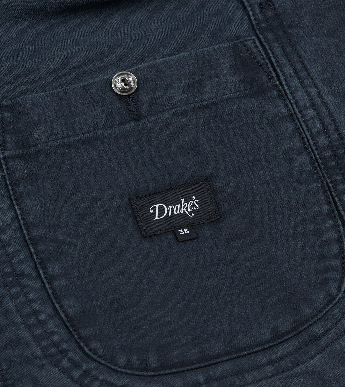 Navy Moleskin Artist Chore Jacket