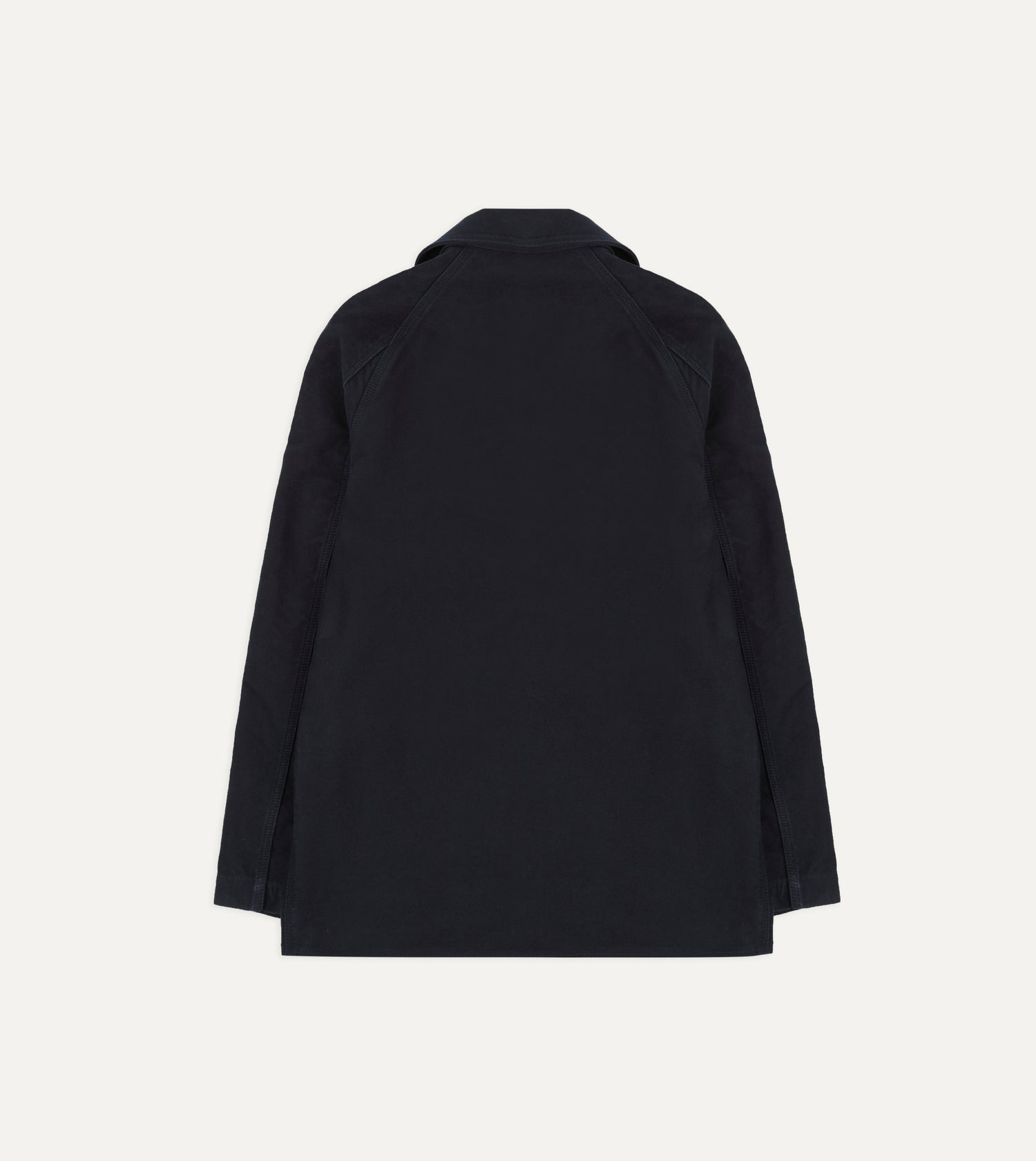 Navy Moleskin Raglan Work Coat