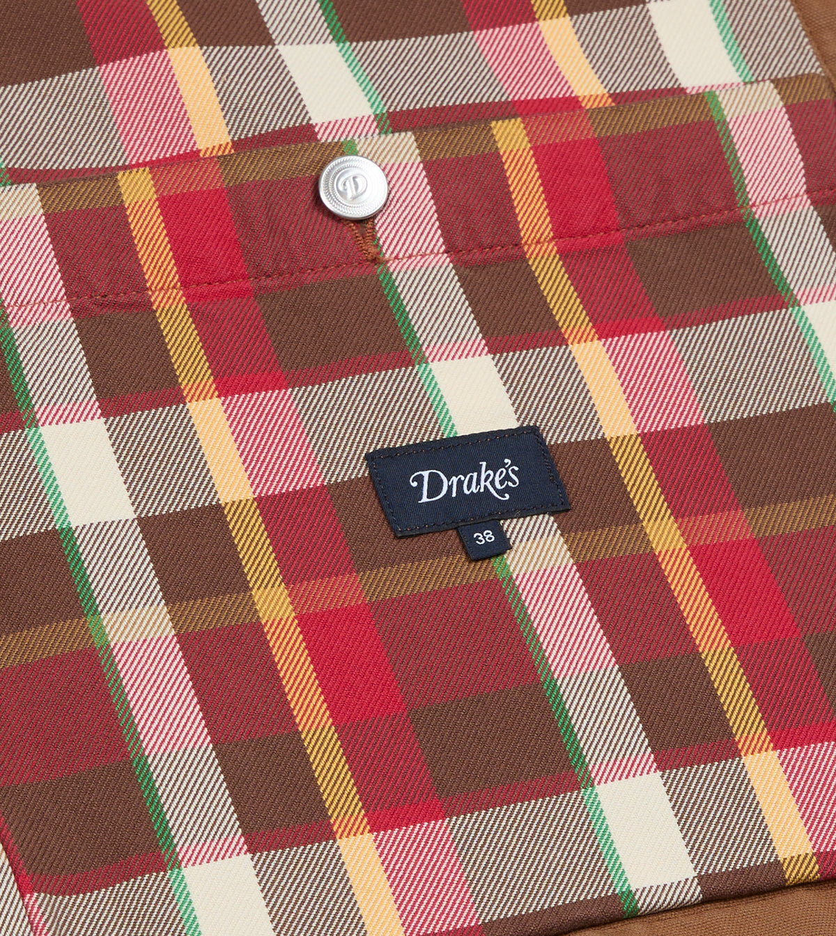 Tobacco Cotton Canvas Chore Jacket