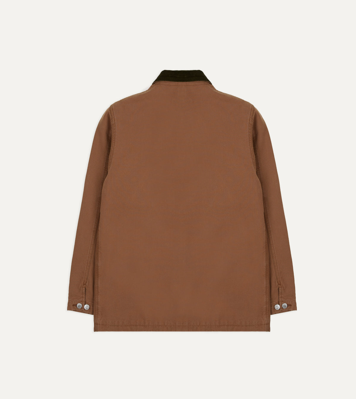 Tobacco Cotton Canvas Chore Jacket