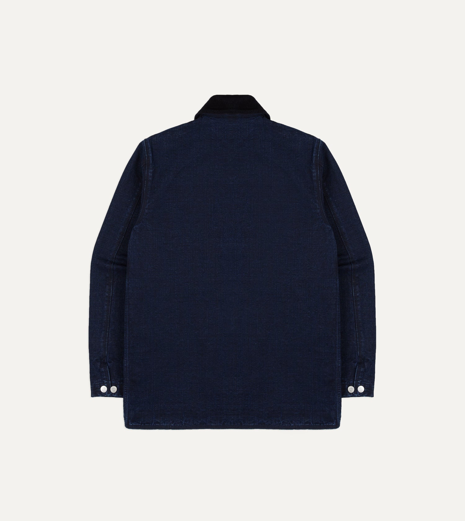 Indigo Denim Lined Chore Jacket