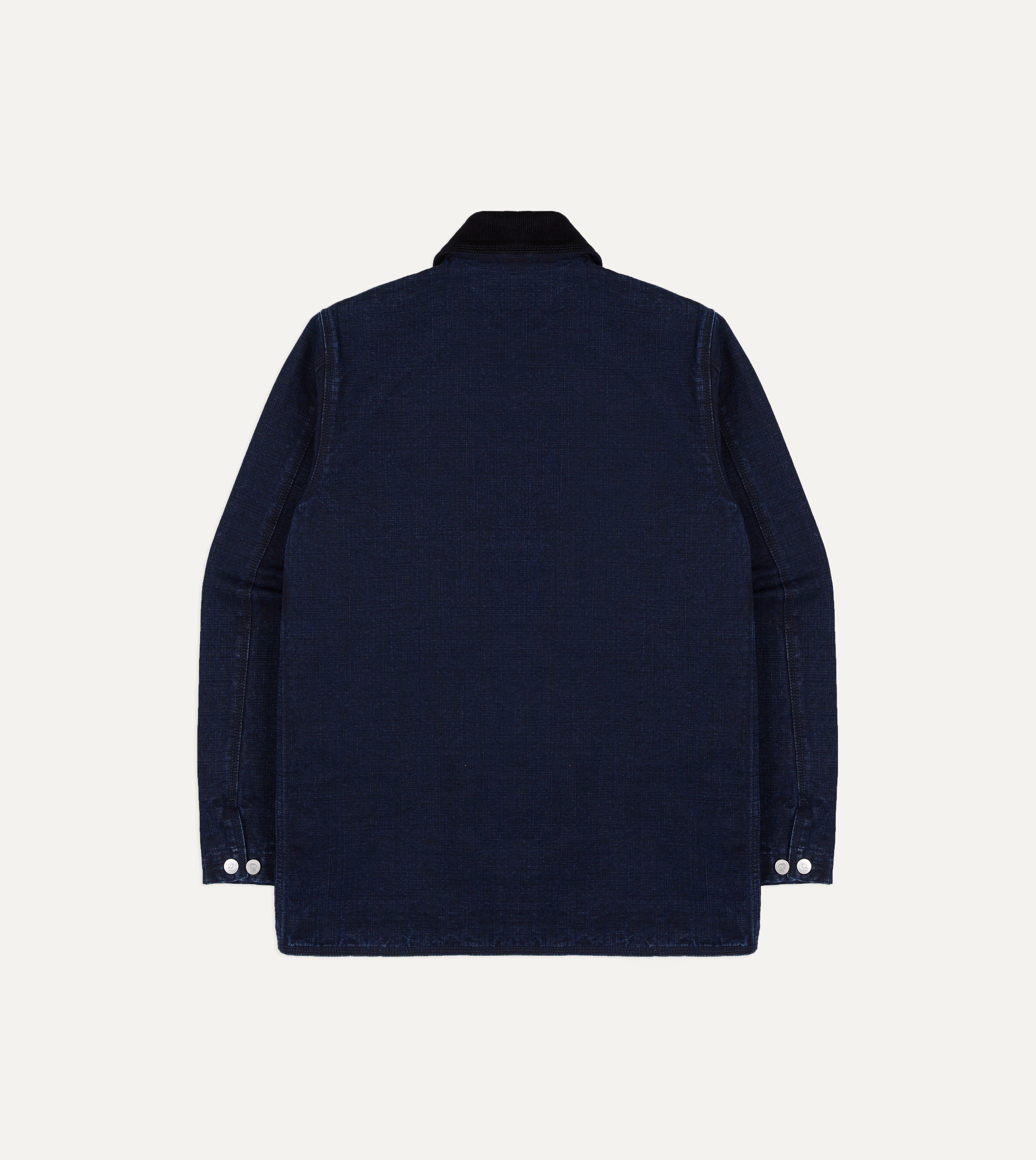 Indigo Denim Lined Chore Jacket