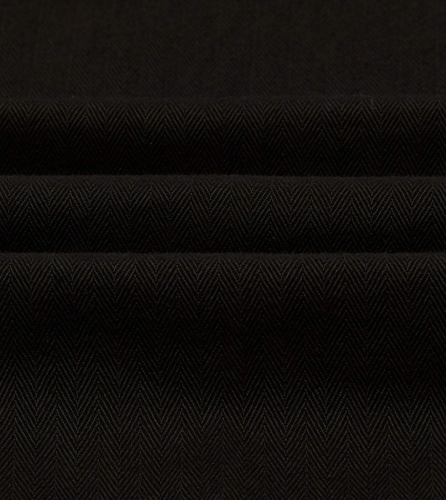 Drake's by A. Levine Black Herringbone Cotton Jungle Jacket