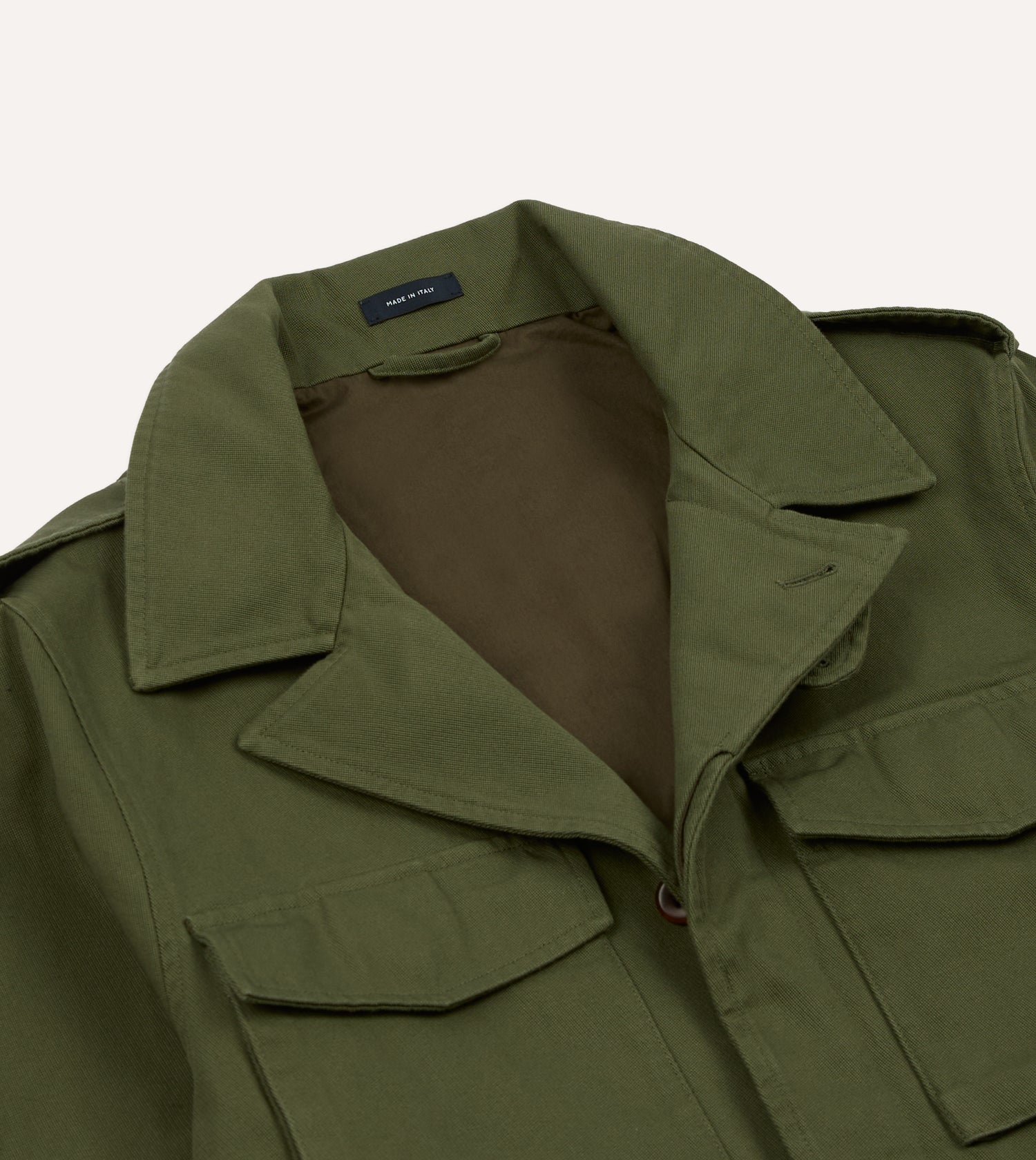 Olive Cotton D-43 Field Jacket