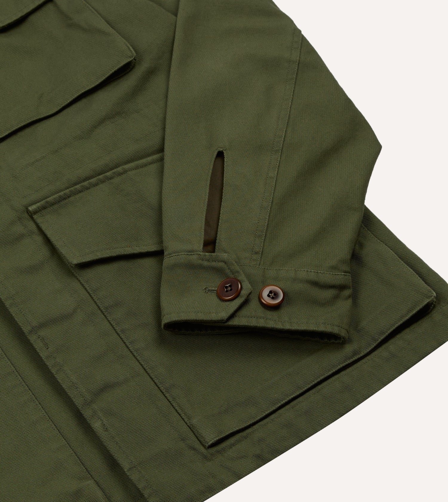 Olive Cotton D-43 Field Jacket