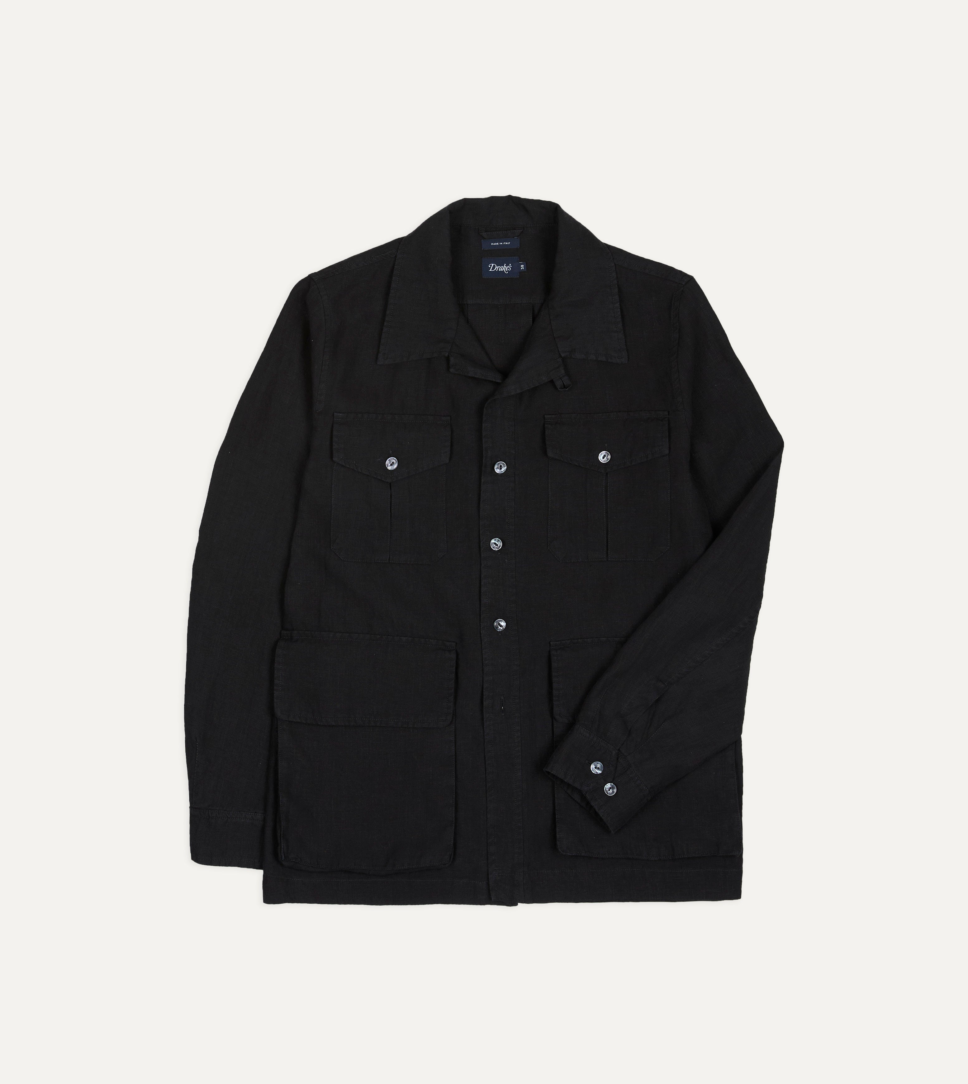 Black Linen Games Tunic
